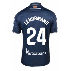 Real Sociedad Robin Le Normand #24 Borta Kläder 2023-24 Kortärmad